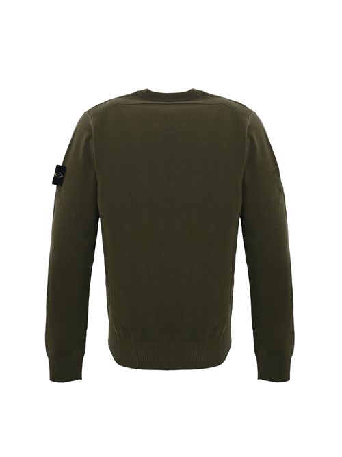 Maglione 5100001 in lana RWS Stretch Green STONE ISLAND | 5100001S00A1V0054